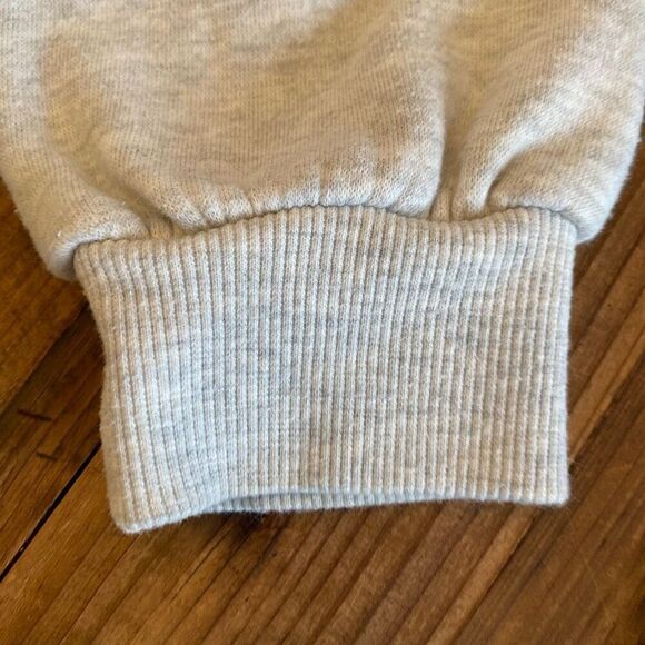 Love Tree Cropped Zipper Front Sweatshirt Gray Green Size Medium - Picture 5 of 10